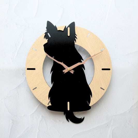 ふりふりわんこ時計_ヨークシャテリア