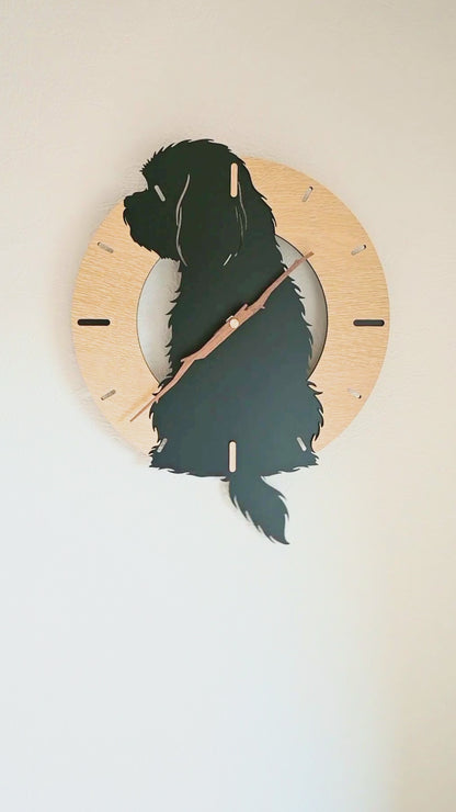 ふりふりわんこ時計_シーズー