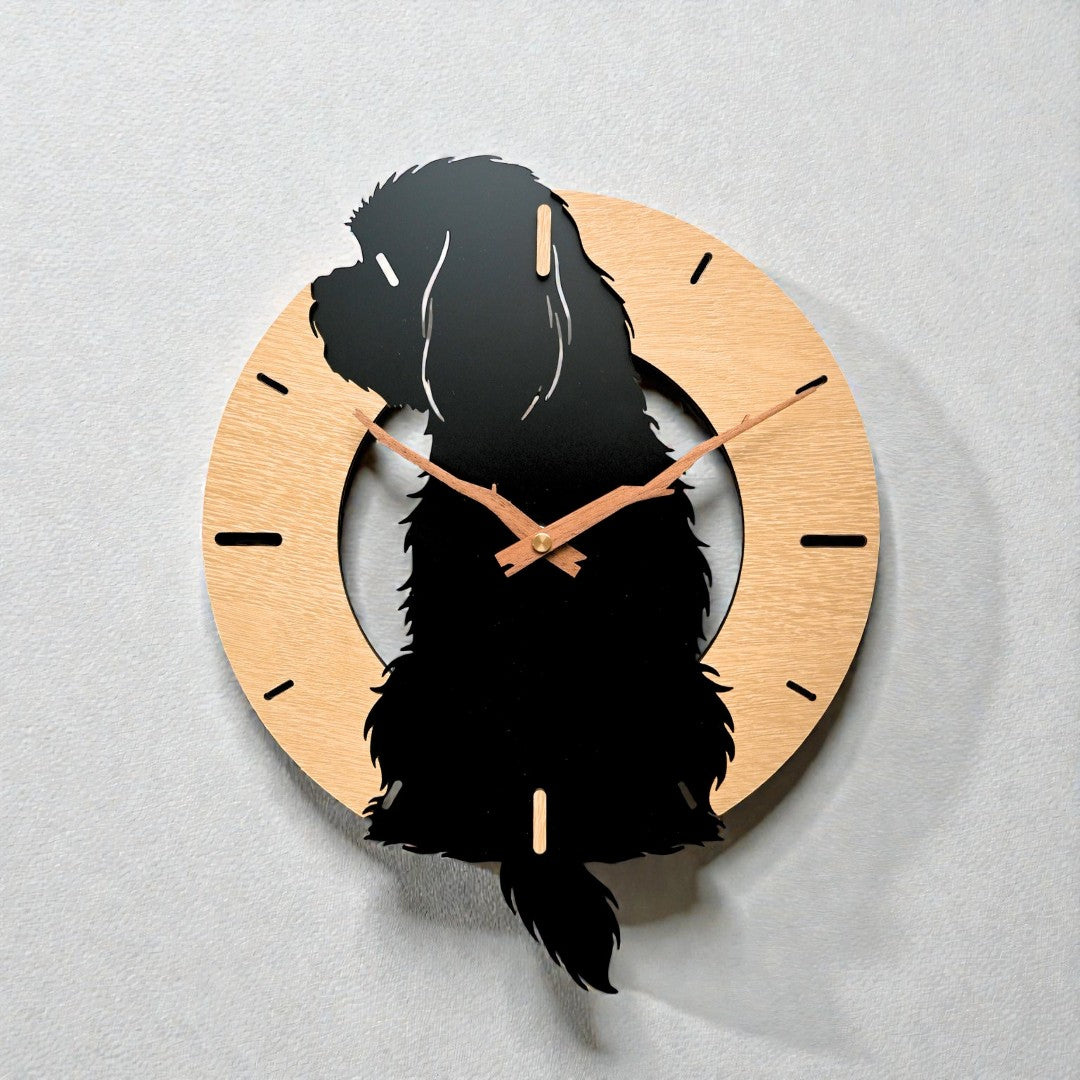 ふりふりわんこ時計_シーズー